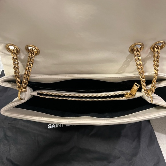 YSL LOULOU MEDIUM - BLANC VINTAGE - Picture 5 of 5